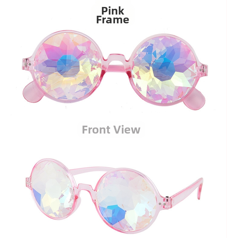 Kaleidoscope 01 Γυαλιά Ηλίου με Μωσαϊκό από Πρίσματα, Ολόκληρο Πλαίσιο, Unisex, Υλικό PC