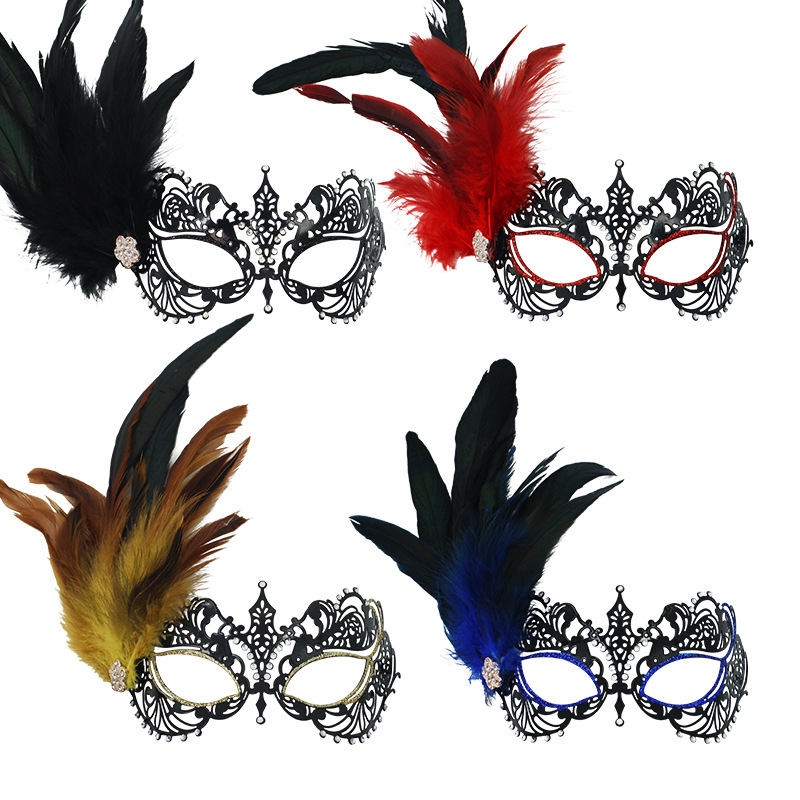 Μάσκα με διαμαντένια δαντέλα, μισοπρόσωπη σχεδίαση, σιδερένιο φύλλο, DIY συμβατή