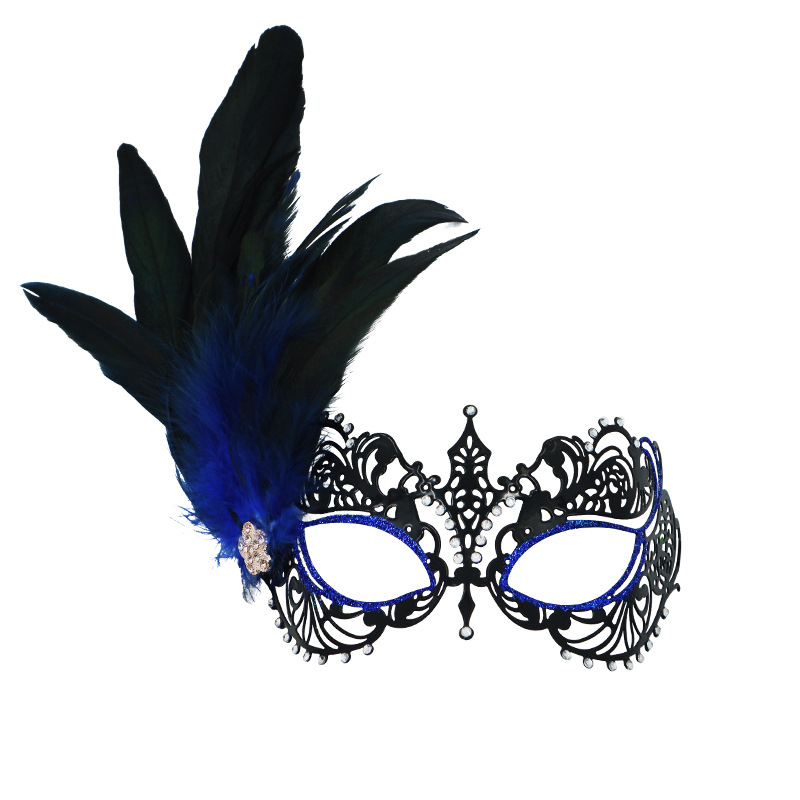 Μάσκα με διαμαντένια δαντέλα, μισοπρόσωπη σχεδίαση, σιδερένιο φύλλο, DIY συμβατή