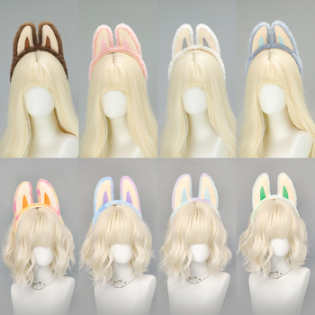 Κορδέλα για το κεφάλι με αυτιά ξωτικού για πλύσιμο προσώπου, γεμιστό, χειροποίητο, unisex (Γεμιστό; Χειροποίητο; Κορδέλα για το κεφάλι; Όμορφο; Unisex)