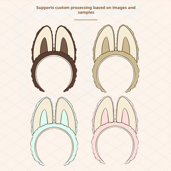 Κορδέλα για το κεφάλι με αυτιά ξωτικού για πλύσιμο προσώπου, γεμιστό, χειροποίητο, unisex (Γεμιστό; Χειροποίητο; Κορδέλα για το κεφάλι; Όμορφο; Unisex)