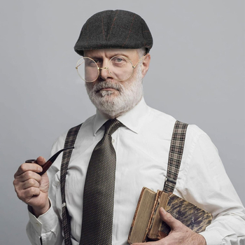 Σετ αξεσουάρ κοστουμιού για παππού-γκάνγκστερ του 1920, καπέλο, προσαρμόσιμο