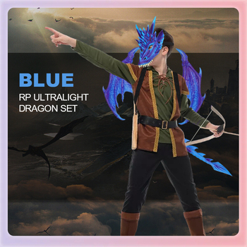 Παιδική μάσκα δράκου για cosplay – Υλικό: αφρός καουτσούκ; Κατασκευή: ημιχειροποίητη και ημιμηχανική; Άδεια IP: Ναι (δημιουργία τέχνης και πολιτισμού); Όνομα IP: Wings series graphic a