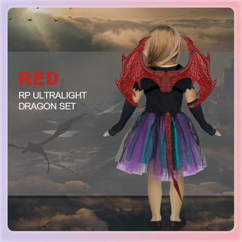 Παιδική μάσκα δράκου για cosplay – Υλικό: αφρός καουτσούκ; Κατασκευή: ημιχειροποίητη και ημιμηχανική; Άδεια IP: Ναι (δημιουργία τέχνης και πολιτισμού); Όνομα IP: Wings series graphic a