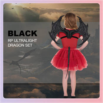 Παιδική μάσκα δράκου για cosplay – Υλικό: αφρός καουτσούκ; Κατασκευή: ημιχειροποίητη και ημιμηχανική; Άδεια IP: Ναι (δημιουργία τέχνης και πολιτισμού); Όνομα IP: Wings series graphic a