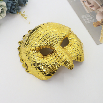 Μάσκα από πλαστικό με θέμα λέοντα, DIY διακοσμητικό για Χάλογουιν και Καρναβάλι