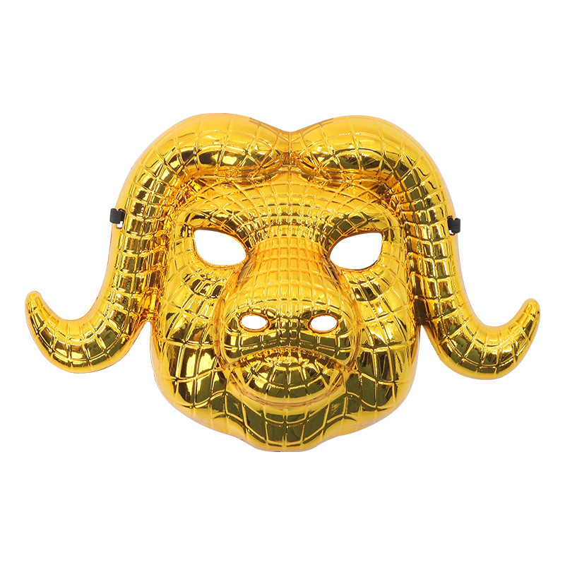 Μάσκα από πλαστικό με θέμα λέοντα, DIY διακοσμητικό για Χάλογουιν και Καρναβάλι