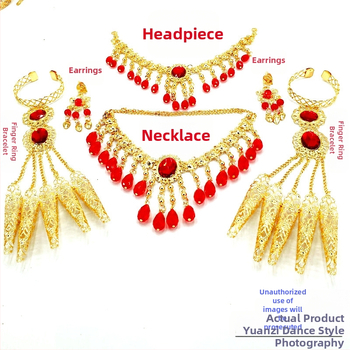 DIY Αξεσουάρ Κοσμημάτων για Όριεντάλ Χορό – Κράμα, Ηλεκτροπλατίωση, Εξωτικό Καλλιτεχνικό Ρετρό Στυλ