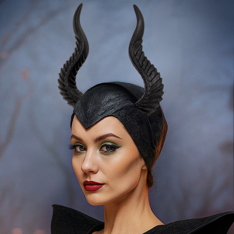 Čelenka s demonim rogovima za cosplay - DIY sklapanje, RP materijal, promjena oblika
