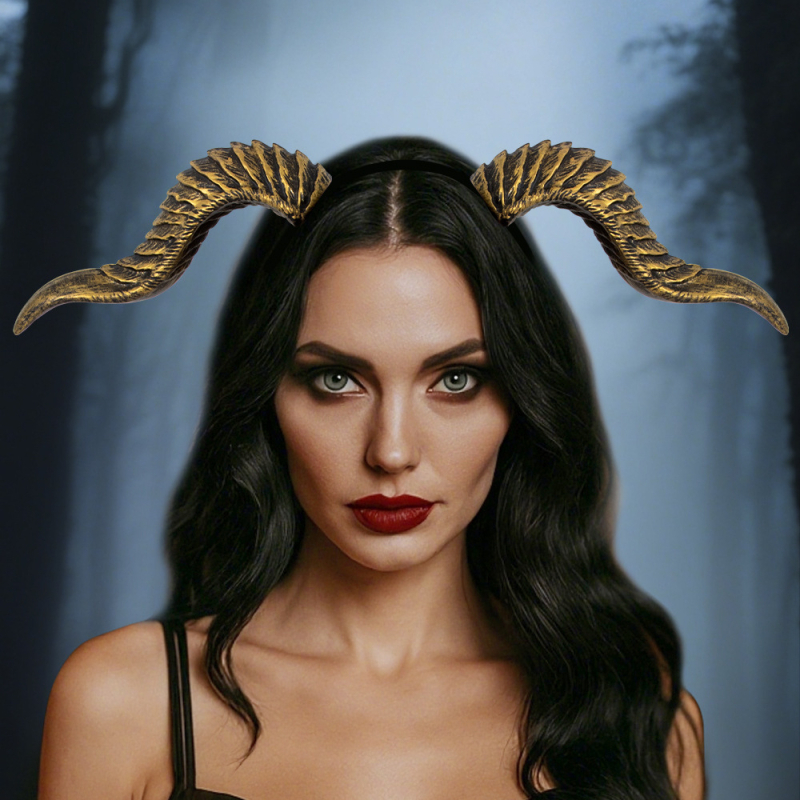 Čelenka s demonim rogovima za cosplay - DIY sklapanje, RP materijal, promjena oblika
