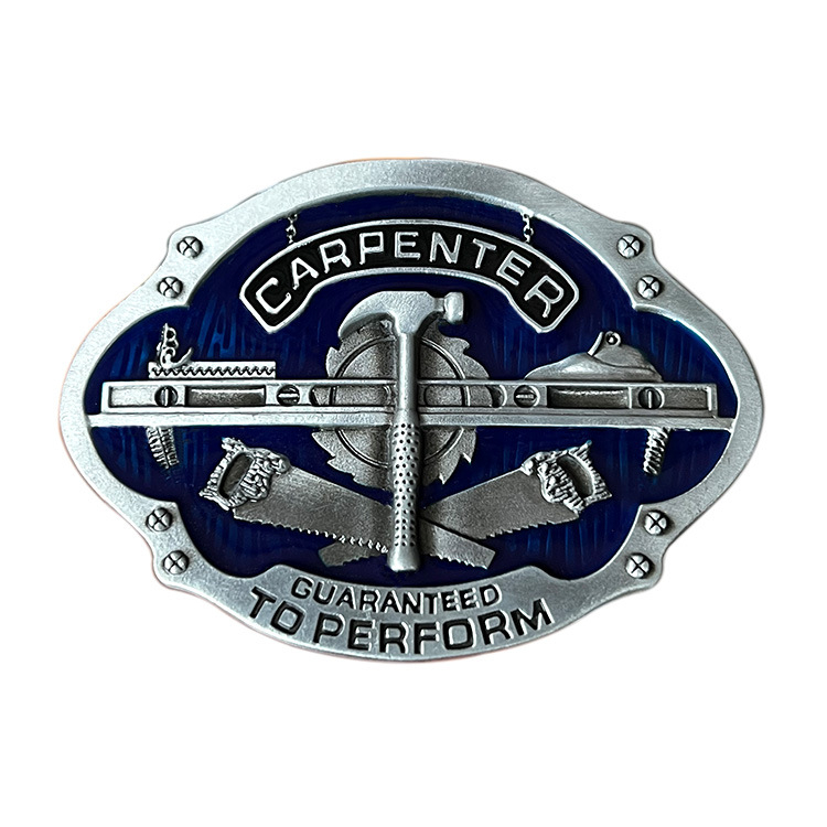 Σε απόθεμα: αγκράφα ζώνης από κράμα ψευδαργύρου, Δυτικό στυλ, unisex, λεία πλακέ αγκράφα