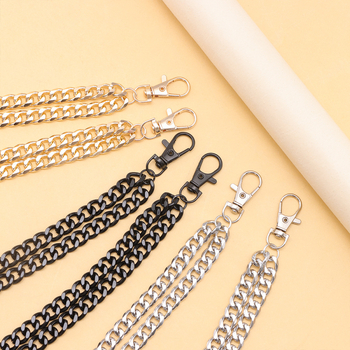 Μεταλλική ζώνη-αλυσίδα μέσης με διπλό γύρο, unisex χιπ-χοπ στυλ, διπλής στρώσης αλυσίδα, μήκος κάτω από 60 cm, λανσάρισμα άνοιξη 2025