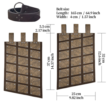 Βίκινγκ δερμάτινη πανοπλία με ανάγλυφη υφή για cosplay – σκηνικό αντικείμενο, ενήλικες, άνοιξη 2023