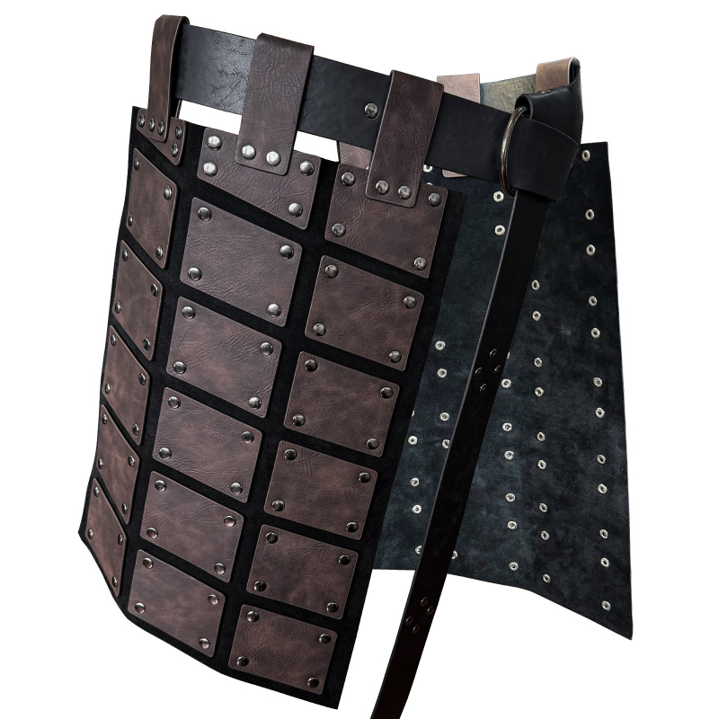 Βίκινγκ δερμάτινη πανοπλία με ανάγλυφη υφή για cosplay – σκηνικό αντικείμενο, ενήλικες, άνοιξη 2023