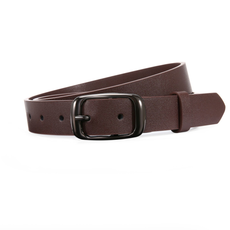 Ženski kaiš od umjetne kože, kopča od legure, kopčanje s iglom, poslovni/višenamjenski/visoke kvalitete stil, ljeto 2024