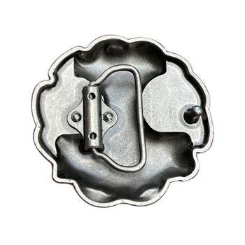 Гладка/плочна закопчалка за колан, алуминиева сплав, ромбовидна форма, хип-хоп стил за мъже