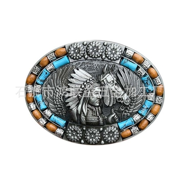 Αγκράφα ζώνης από κράμα ψευδαργύρου, δυτικό στυλ, λείο κούμπωμα, με δυνατότητα παραμετροποίησης, κυκλοφόρησε τον χειμώνα του 2023