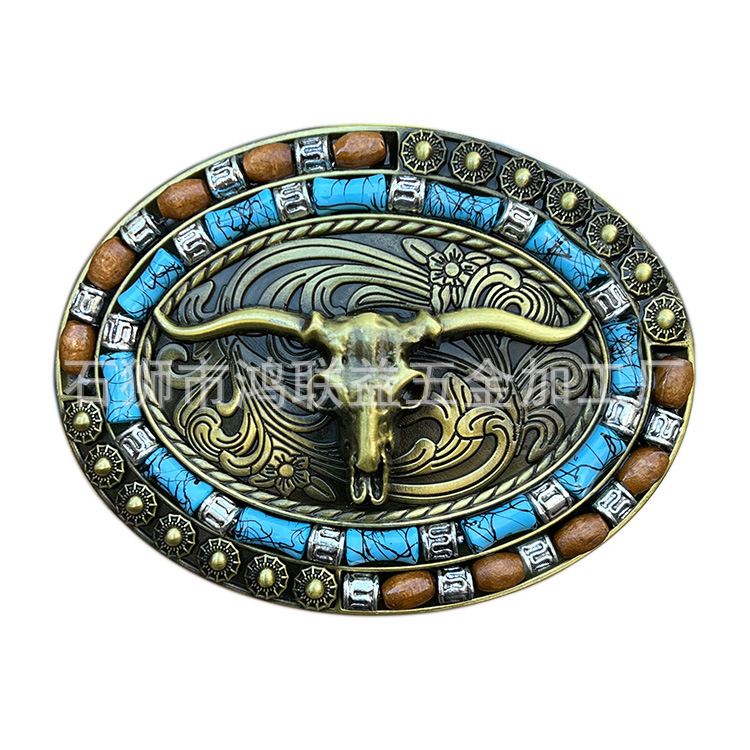 Αγκράφα ζώνης από κράμα ψευδαργύρου, δυτικό στυλ, λείο κούμπωμα, με δυνατότητα παραμετροποίησης, κυκλοφόρησε τον χειμώνα του 2023