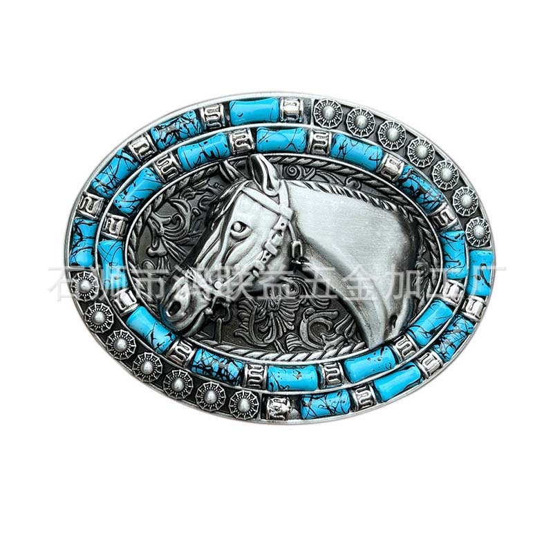 Αγκράφα ζώνης από κράμα ψευδαργύρου, δυτικό στυλ, λείο κούμπωμα, με δυνατότητα παραμετροποίησης, κυκλοφόρησε τον χειμώνα του 2023