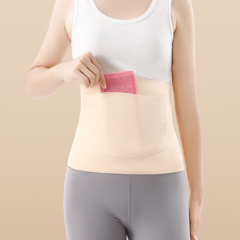 Šildanti juosta juosmeni, Derong medžiaga, dviejų kišenių dizainas, suaugusiems, juosmens apsauga