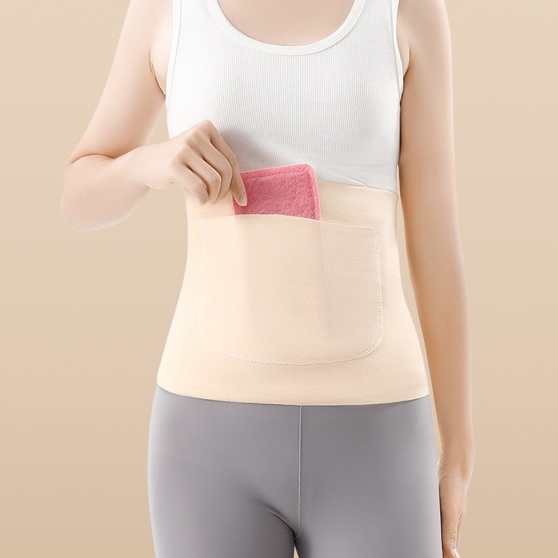 Šildanti juosta juosmeni, Derong medžiaga, dviejų kišenių dizainas, suaugusiems, juosmens apsauga