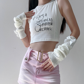 Плетени ръкави за ръце – топли, едноцветни, женски стил, плетено изделие, подходящи за зима, пролет и есен