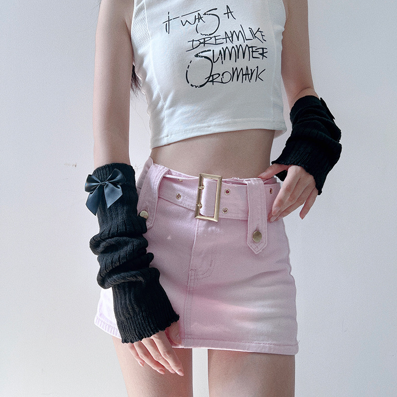 Плетени ръкави за ръце – топли, едноцветни, женски стил, плетено изделие, подходящи за зима, пролет и есен