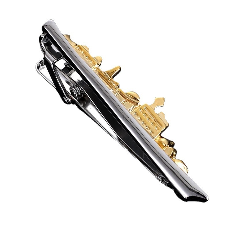 Bakreni kopči za manžetne, moderni muški stil, galvanizirani premaz, porijeklo Zhejiang