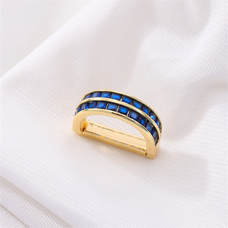 Kaklasaistes klips ar dubultām cirkoniem, 925 sudrabs, universāls