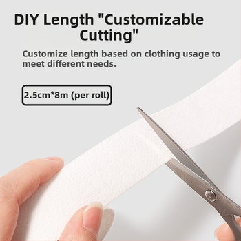 Μίας χρήσης αυτοκόλλητες λωρίδες για το γιακά — απορρόφηση ιδρώτα, προστασία από λεκέδες και βρωμιά, βάση από ακίδες μη υφαντό ύφασμα