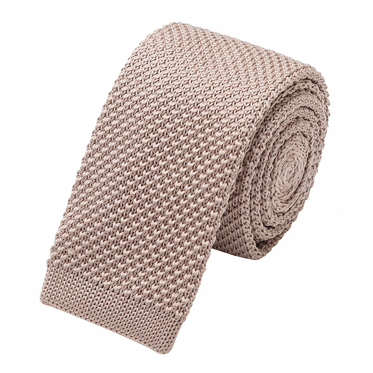 Pletene kravata, s ravnim vrhom, unisex, Jacquard tkanina, neformalnog stila