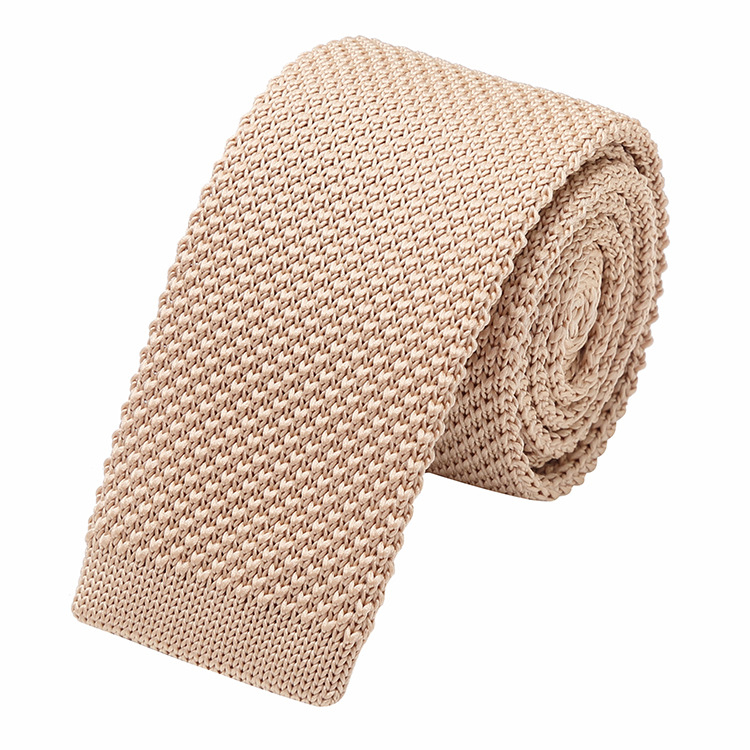 Pletene kravata, s ravnim vrhom, unisex, Jacquard tkanina, neformalnog stila