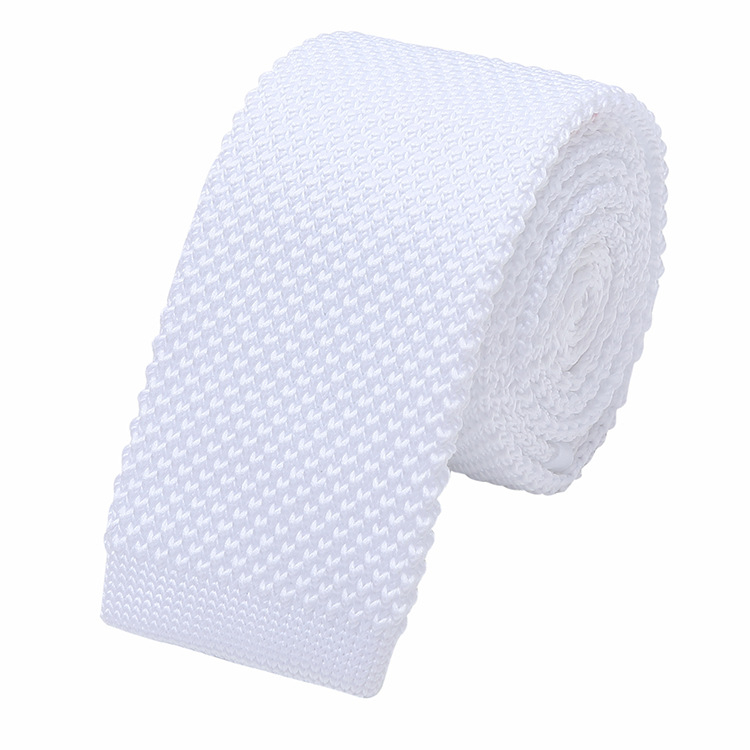 Pletene kravata, s ravnim vrhom, unisex, Jacquard tkanina, neformalnog stila