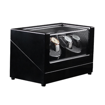 Κουτί για ρολόγια με αυτόματο περιστρεφόμενο μηχανισμό – PU δέρμα με επένδυση φλάνελ, πυκνή σανίδα, hardware; προσαρμοζόμενη επεξεργασία; διαθέσιμη ιδιωτική ετικέτα