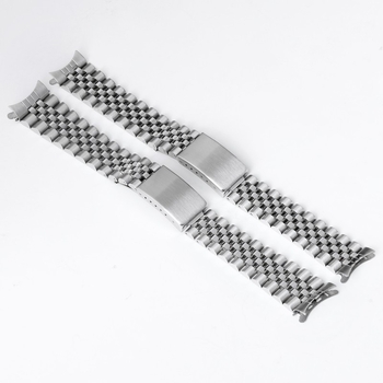 Ιμάντας ρολογιού από ανοξείδωτο ατσάλι με πέντε χάντρες και κούμπωμα αναδίπλωσης, παγκόσμια συμβατότητα, άνοιξη 2024