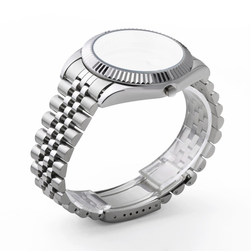 Remen od nehrđajućeg čelika za sat s pet kuglica i sklopnim kopčom, univerzalna kompatibilnost, proljeće 2024