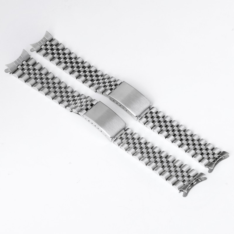 Remen od nehrđajućeg čelika za sat s pet kuglica i sklopnim kopčom, univerzalna kompatibilnost, proljeće 2024