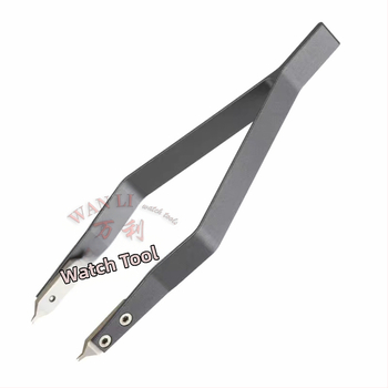 Εργαλείο επισκευής ρολογιών με λαβίδες V-τύπου για τα αυτιά, αποσυναρμολογητές σε σχήμα U και Y · wanlee, κράμα χάλυβα, 1 τεμάχιο, για επιτραπέζια επισκευή