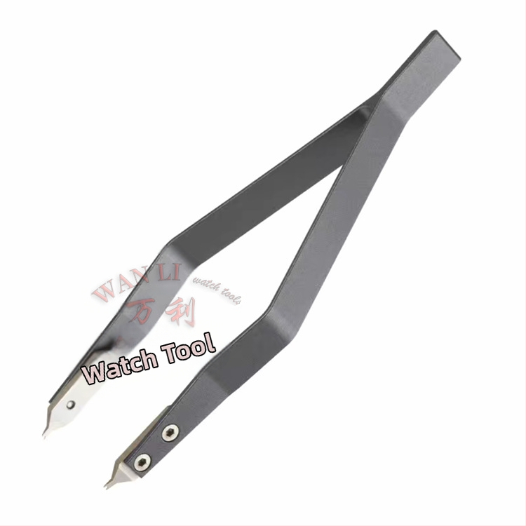 Εργαλείο επισκευής ρολογιών με λαβίδες V-τύπου για τα αυτιά, αποσυναρμολογητές σε σχήμα U και Y · wanlee, κράμα χάλυβα, 1 τεμάχιο, για επιτραπέζια επισκευή