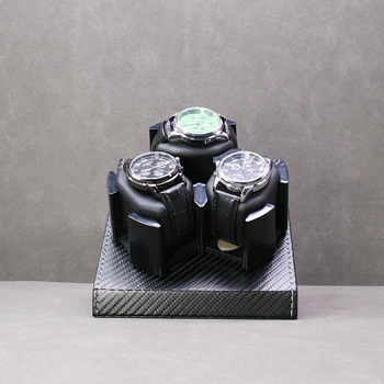 Αυτόματος γυριστής ρολογιών με 3 θέσεις, μαξιλάρι μνήμης από αφρό, θήκη προβολής PU δέρμα, ακρίβεια ±0.01 cm