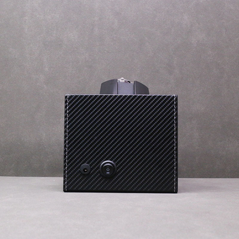 Αυτόματος γυριστής ρολογιών με 3 θέσεις, μαξιλάρι μνήμης από αφρό, θήκη προβολής PU δέρμα, ακρίβεια ±0.01 cm