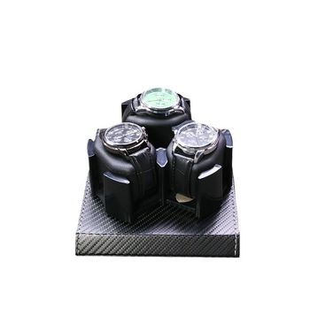 Αυτόματος γυριστής ρολογιών με 3 θέσεις, μαξιλάρι μνήμης από αφρό, θήκη προβολής PU δέρμα, ακρίβεια ±0.01 cm