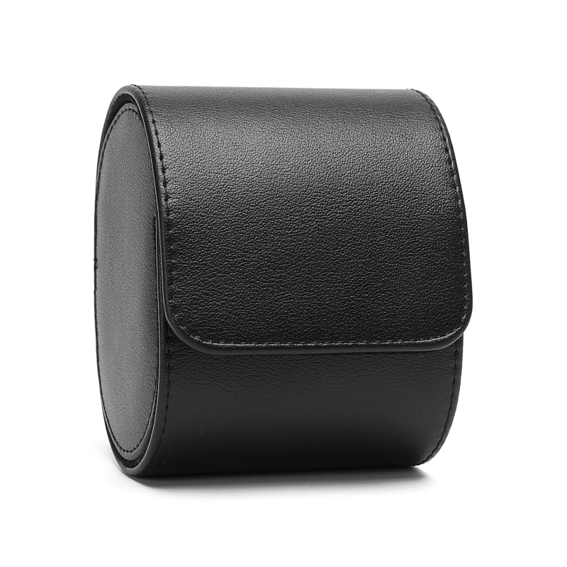 Κουτί αποθήκευσης ρολογιών από PU δέρμα με υφή Napa, χειροποίητο, 3 θέσεων