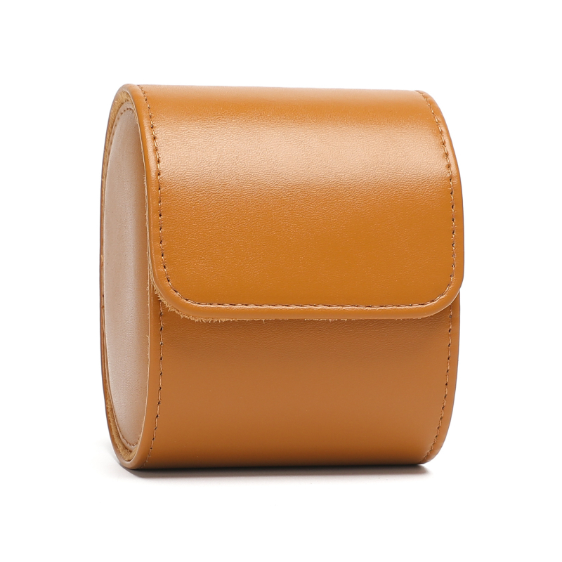 Κουτί αποθήκευσης ρολογιών από PU δέρμα με υφή Napa, χειροποίητο, 3 θέσεων