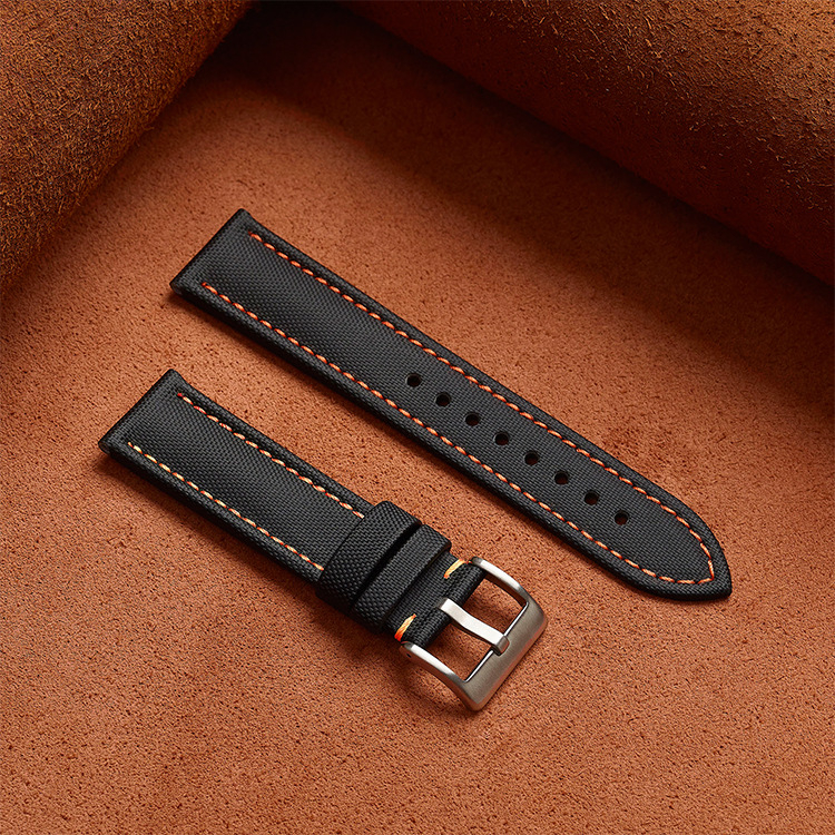 Remienok na hodinky z pravej kože, s rýchlym uvoľnením, kompatibilný s Huawei a Samsung — originálny dizajn, jar 2025