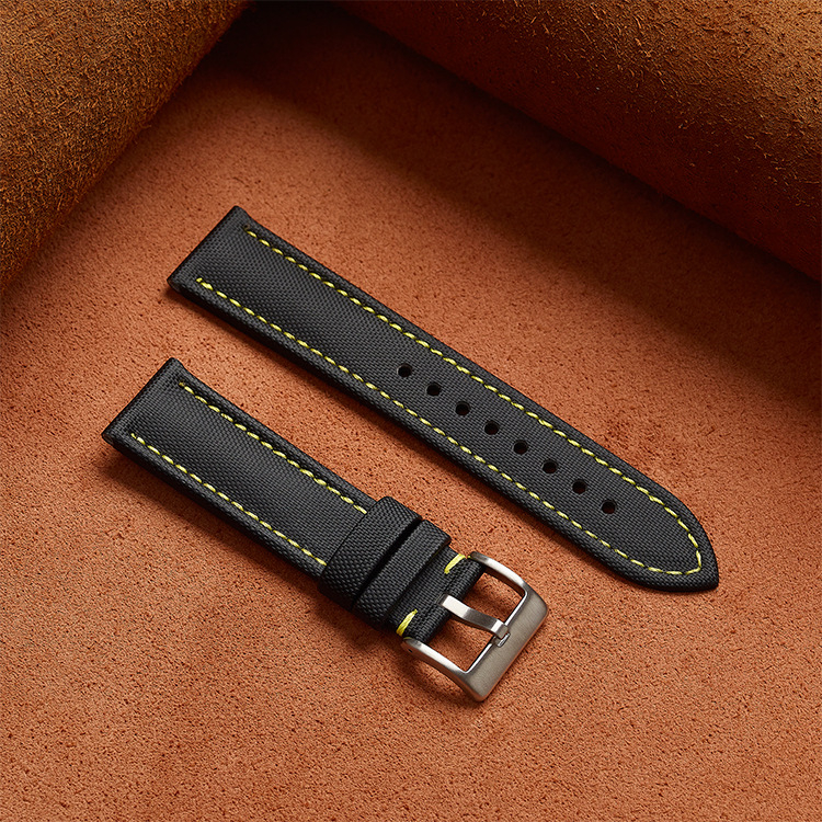 Remienok na hodinky z pravej kože, s rýchlym uvoľnením, kompatibilný s Huawei a Samsung — originálny dizajn, jar 2025