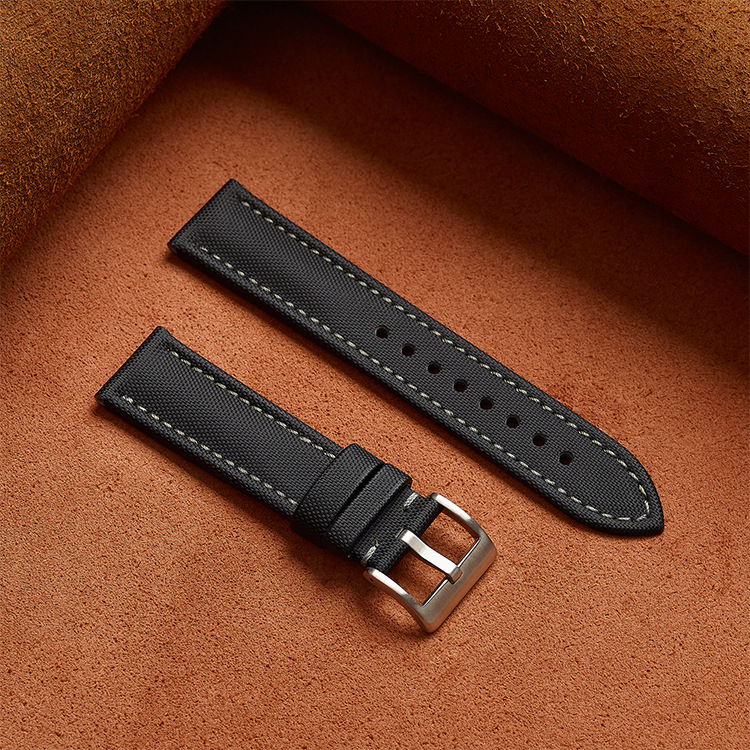 Remienok na hodinky z pravej kože, s rýchlym uvoľnením, kompatibilný s Huawei a Samsung — originálny dizajn, jar 2025