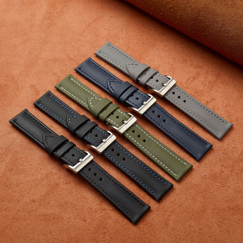 Remen za sat od prave kože s brzim otpuštanjem, kompatibilan s Huawei i Samsung — originalni dizajn, proljeće 2025