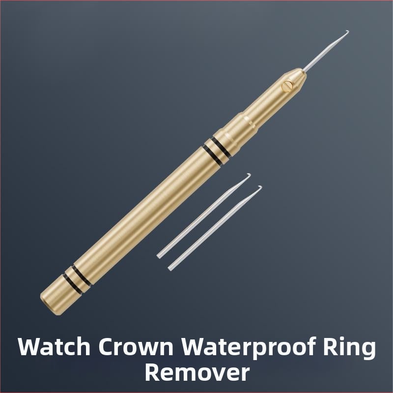 Εργαλείο επισκευής ρολογιών — Haoda ατσάλινος εξαγωγέας O-δακτυλίου σφραγίδας για το πίσω κάλυμμα, 1 σετ, εργαλεία ρολογιών