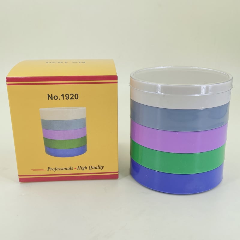 Κουτί επισκευής ρολογιών, 5‑επίπεδη θήκη εξαρτημάτων κίνησης, ανθεκτικό στη σκόνη, με διαχωρισμένες θήκες